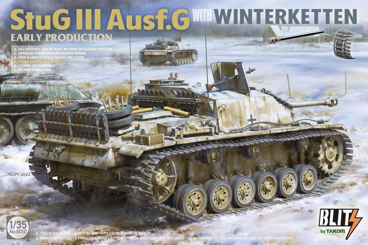 Takom 1/35 StuG III Ausf G Early "Blitz" 8010